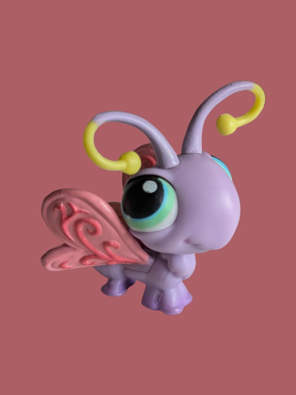 Littlest Pet Shop G2 Purple Butterfly #93